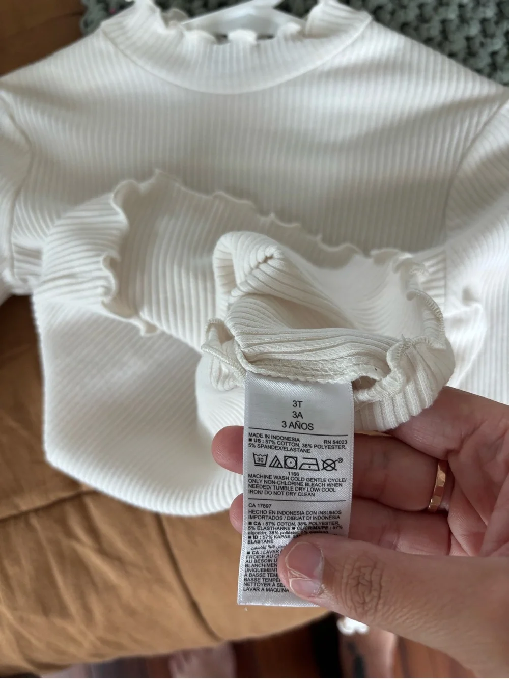 old navy ribbed turtleneck top for toddler
